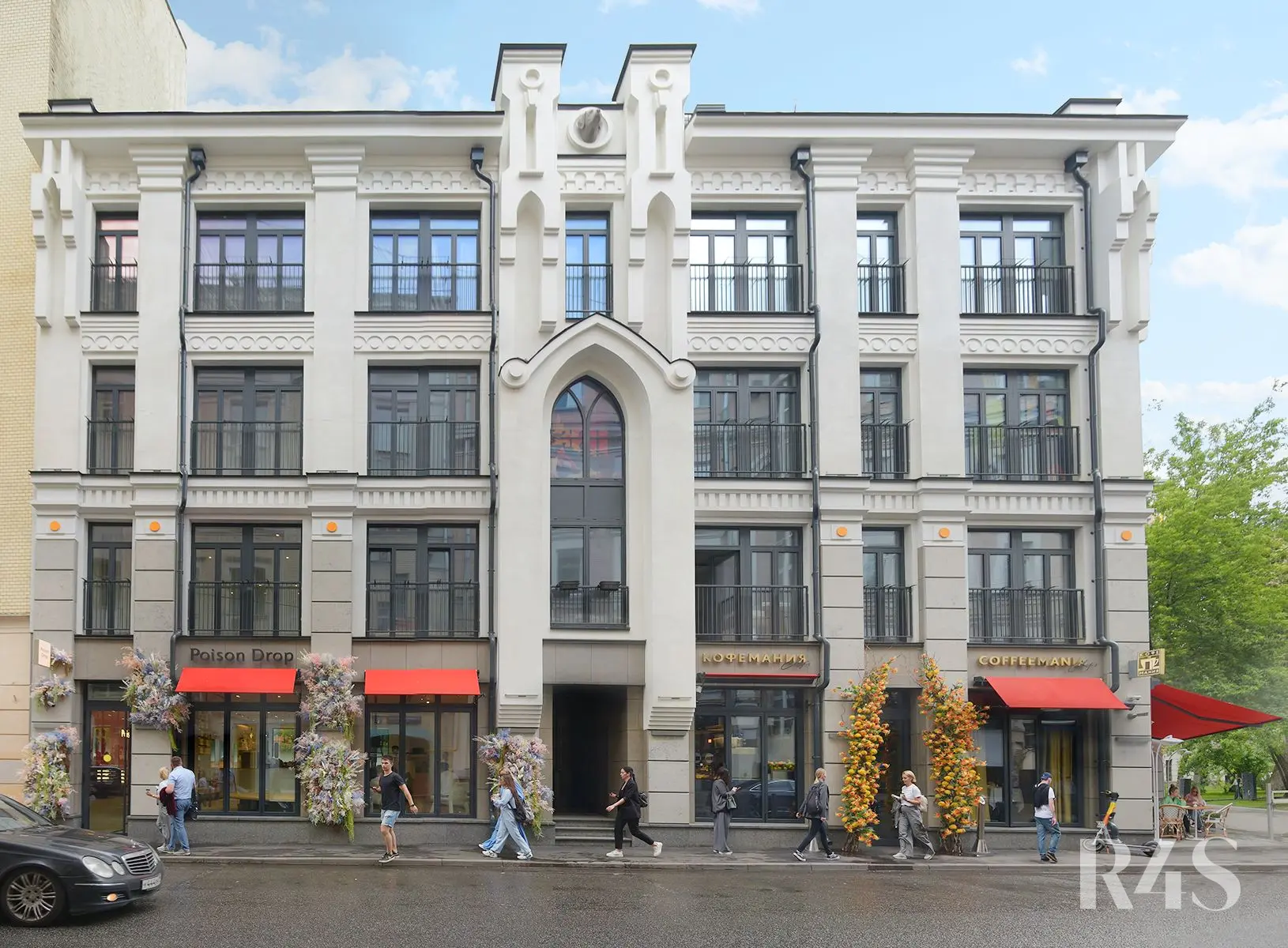 Продажа готового арендного бизнеса площадью 189.9 м2 в Москве: Спиридоньевский переулок, 17 R4S | Realty4Sale